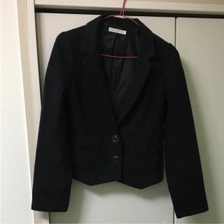 黒 ジャケット(テーラードジャケット)