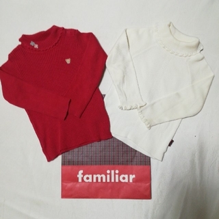 ファミリア(familiar)のファミリア　タートルセット　９０サイズ(Tシャツ/カットソー)