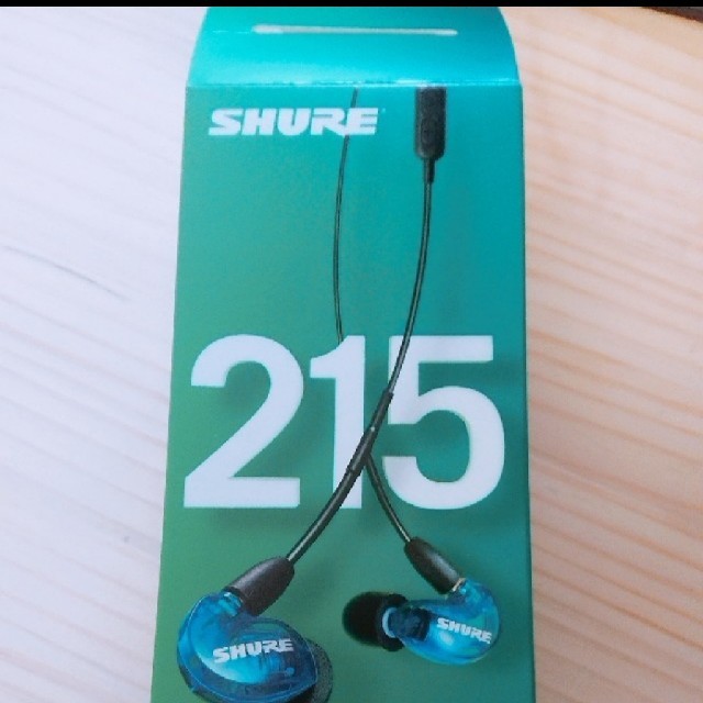 SHURE215イヤホン 高音質イヤホン