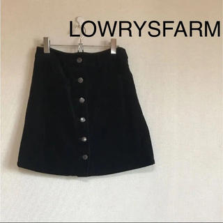 ローリーズファーム(LOWRYS FARM)のlowrys farm♡コーデュロイスカート(ひざ丈スカート)