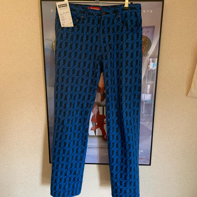 Supreme - supreme washed regular jeans panther 30の通販 by