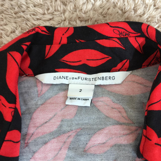 DIANE von FURSTENBERG(ダイアンフォンファステンバーグ)の期間限定お値下げ ダイアン ラップワンピース レディースのワンピース(ひざ丈ワンピース)の商品写真