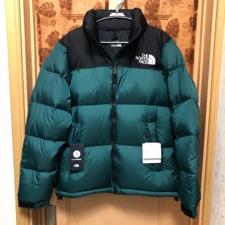 ザノースフェイス(THE NORTH FACE)のノースフェイス ヌプシジャケット ボタニカルガーデングリーン L(ダウンジャケット)