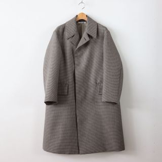 コモリ(COMOLI)のAURALEE  Double Face Check Long Coat 4(チェスターコート)