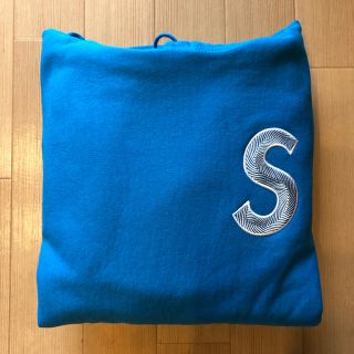 シュプリーム(Supreme)のSupreme S logo hooded sweat shirt L 新品(パーカー)