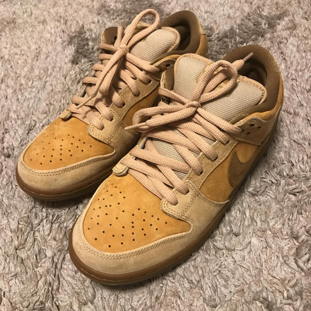 靴/シューズnike dunk sb wheat 28.5cm