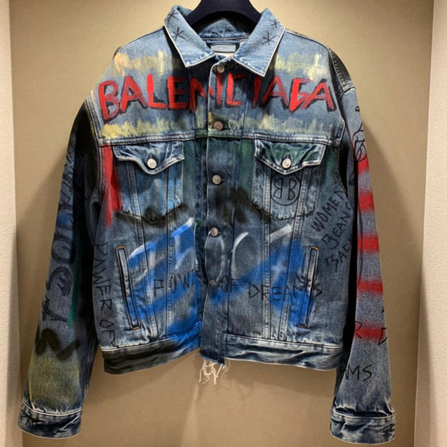 BALENCIAGA登坂広臣着用Gジャンバレンシアガ落書き正規品