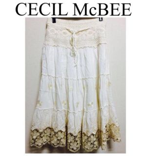 セシルマクビー(CECIL McBEE)のCECIL McBEE スカート ワンピ(ロングスカート)