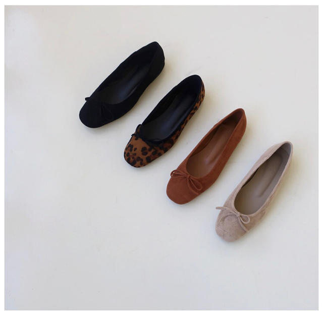 L'Appartement DEUXIEME CLASSE(アパルトモンドゥーズィエムクラス)の♡storynine スエードバレエシューズ♡ レディースの靴/シューズ(バレエシューズ)の商品写真