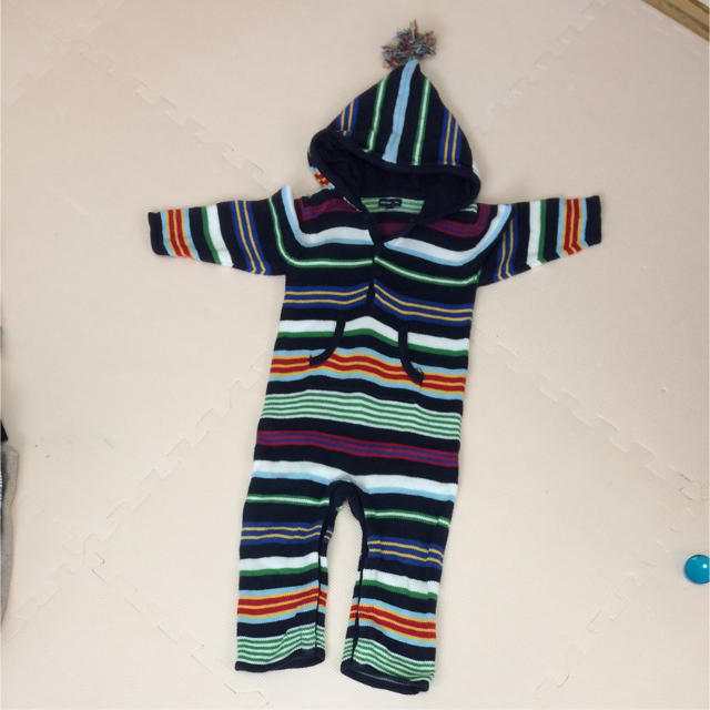 babyGAP(ベビーギャップ)のBaby GAPニットロンパース キッズ/ベビー/マタニティのキッズ服男の子用(90cm~)(ニット)の商品写真