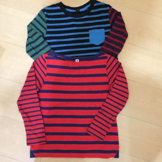 ユニクロ(UNIQLO)のユニクロ ボーダーＴシャツ120(Tシャツ/カットソー)