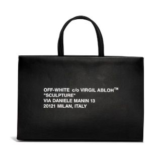 オフホワイト(OFF-WHITE)のOFF-WHITE "Box Bag" ロゴボックスバッグ(トートバッグ)