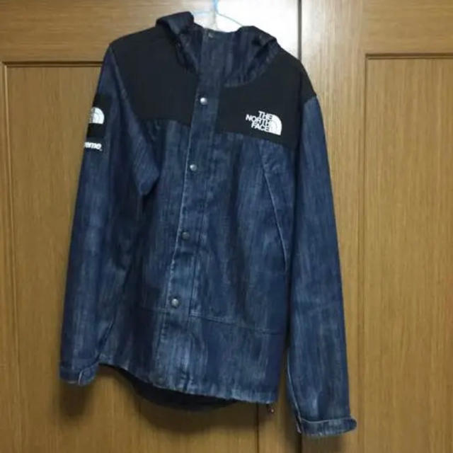 Supreme(シュプリーム)の希少 Supreme the north face denim dot shot メンズのジャケット/アウター(マウンテンパーカー)の商品写真