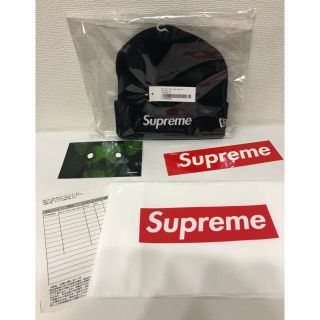 シュプリーム(Supreme)のSupreme New Era Box Logo Beanie シュプ 2018(ニット帽/ビーニー)