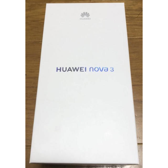 ANDROID(アンドロイド)のHUAWEI nova 3 ブラック SIMフリー スマホ/家電/カメラのスマートフォン/携帯電話(スマートフォン本体)の商品写真