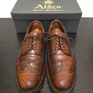 オールデン(Alden)のオールデン　ウイスキー　コードバン　ウィングチップ (ドレス/ビジネス)