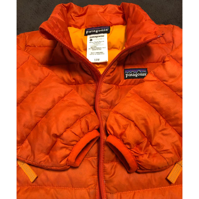 patagonia(パタゴニア)のあん様 専用 パタゴニアダウン18M キッズ/ベビー/マタニティのベビー服(~85cm)(ジャケット/コート)の商品写真