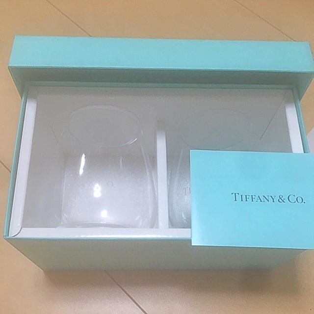 Tiffany & Co.(ティファニー)のTIFFANY&CO. ペアグラス  インテリア/住まい/日用品のキッチン/食器(グラス/カップ)の商品写真