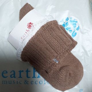 アースミュージックアンドエコロジー(earth music & ecology)の【新品】レースカフソックス/earth music&ecology(ソックス)