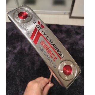 スコッティキャメロン(Scotty Cameron)の値下げ美品スコッティキャメロン NEWPORT2 34インチ　スーパーストローク(クラブ)