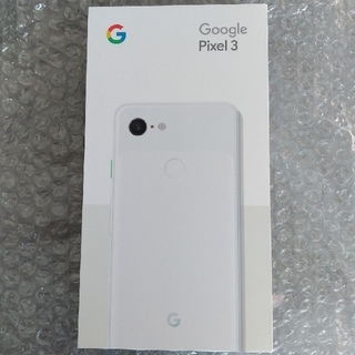 アンドロイド(ANDROID)の【./fril.jp様専用】Google Pixel3 64GB White(スマートフォン本体)