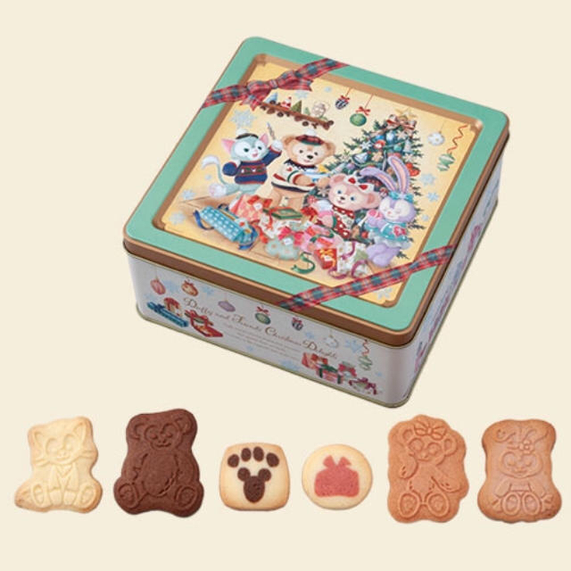 Disney ダッフィー クッキー クリスマス お菓子 ディズニー