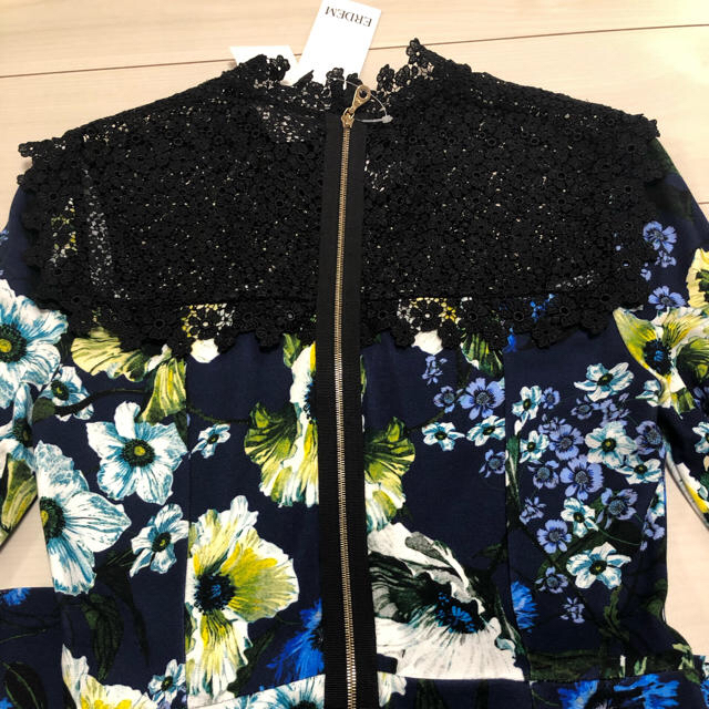 Erdem(アーデム)のERDEM アーデム 新品 花柄 ワンピース ドレス レース レディースのワンピース(ひざ丈ワンピース)の商品写真