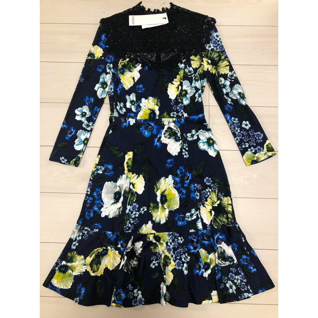 Erdem(アーデム)のERDEM アーデム 新品 花柄 ワンピース ドレス レース レディースのワンピース(ひざ丈ワンピース)の商品写真