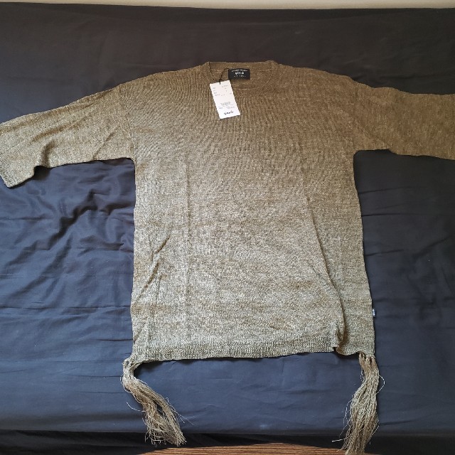 glamb(グラム)のglamb Rafael linen knit メンズのトップス(ニット/セーター)の商品写真