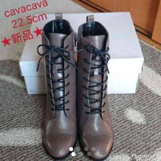 ダイアナ(DIANA)の🌠新品・未使用！！ cava cava  レースアップブーツ(ブーツ)