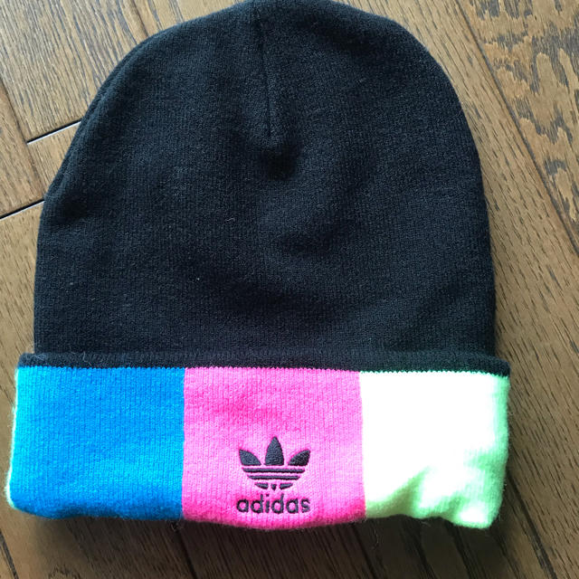 adidas(アディダス)のadidas ニット帽 ３点セット レディースの帽子(ニット帽/ビーニー)の商品写真