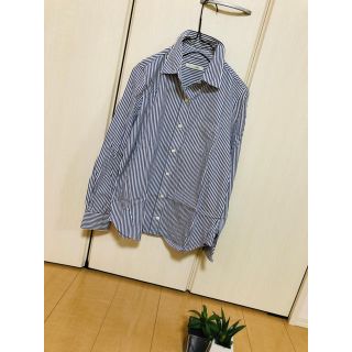 スピックアンドスパン(Spick & Span)のストライプシャツ★スピック&スパン★美品(シャツ/ブラウス(長袖/七分))