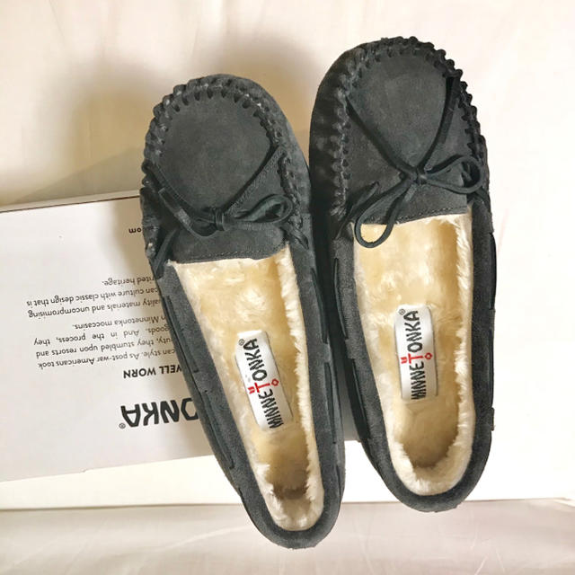 最新作大得価 Minnetonka - MINNETONKA キルティートラッパーファー