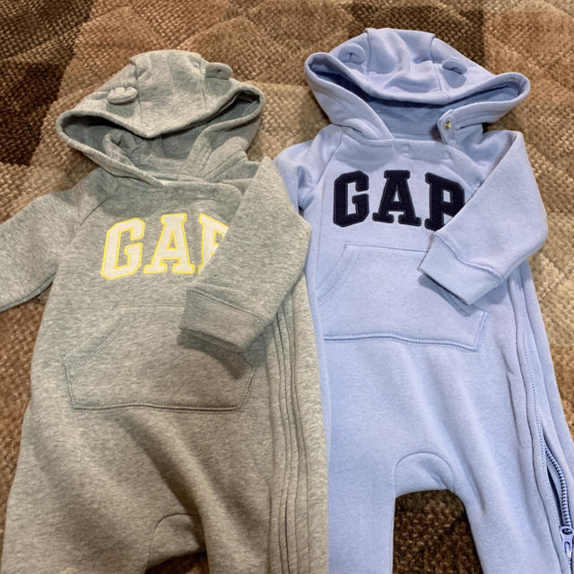 babyGAP(ベビーギャップ)の☆値下げ☆ GAP Baby カバーオール 18/12/06まで キッズ/ベビー/マタニティのベビー服(~85cm)(カバーオール)の商品写真