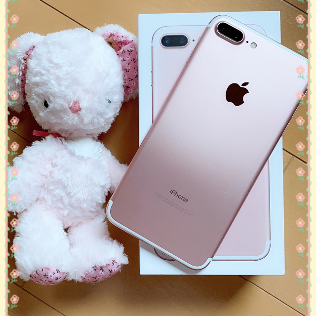 sim フリーau】iPhone 7 plus RED+rose gold 日本一掃60.0割引 spektra