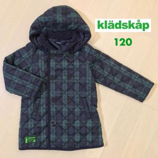 クレードスコープ(kladskap)の♡美品♡kladskap クレードスコープ 120 アウター チェック コート(ジャケット/上着)