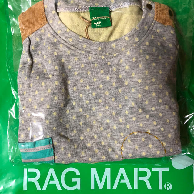 RAG MART(ラグマート)のRAG MART ラグマート セットアップ 80cm キッズ/ベビー/マタニティのベビー服(~85cm)(シャツ/カットソー)の商品写真