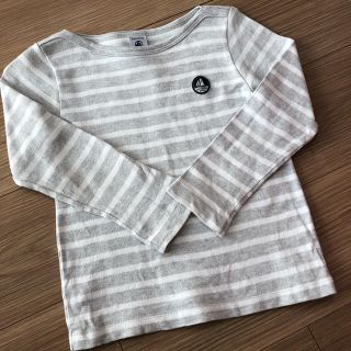 プチバトー(PETIT BATEAU)のプチバトー ボーダーロンT 定番 5ans(Tシャツ/カットソー)