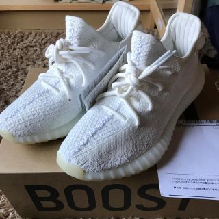 アディダス(adidas)のadidas yeezyboost 350v2 cream white 未使用！(スニーカー)