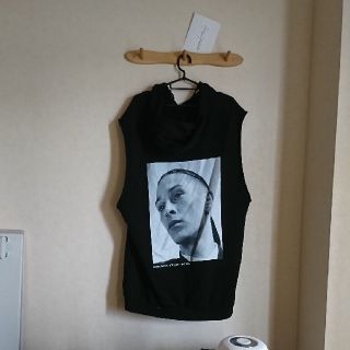 ラフシモンズ(RAF SIMONS)の確実正規品 raf simons ノースリーブパーカー(パーカー)