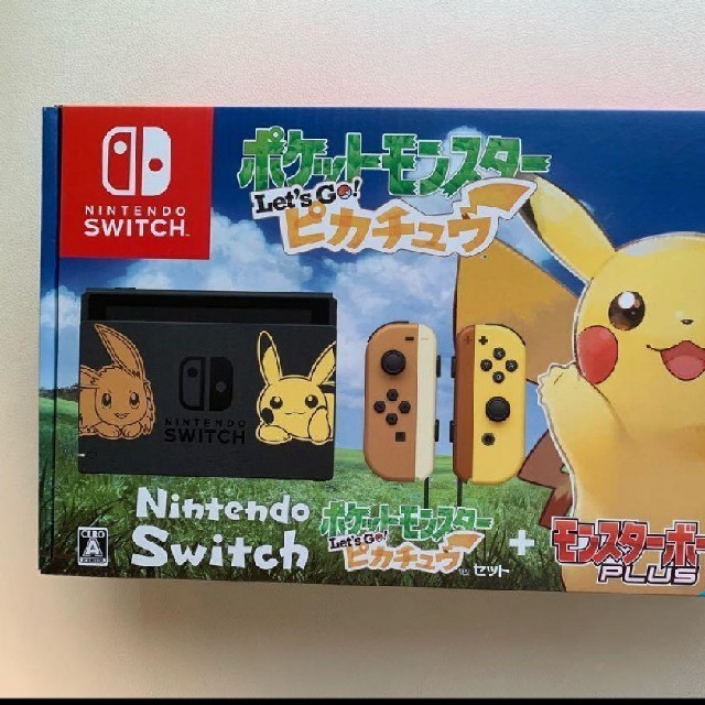 定番の冬ギフト Switch Nintendo - ピカチュウ ニンテンドースイッチ 新品未開封 家庭用ゲーム機本体
