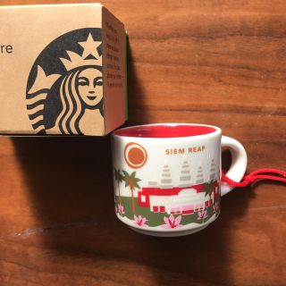 スターバックスコーヒー(Starbucks Coffee)の【スタバ】カンボジアシェムリアップ限定(グラス/カップ)