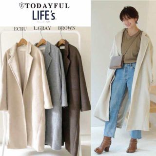 トゥデイフル(TODAYFUL)のTODAYFUL Shaggy Over Coat(ロングコート)