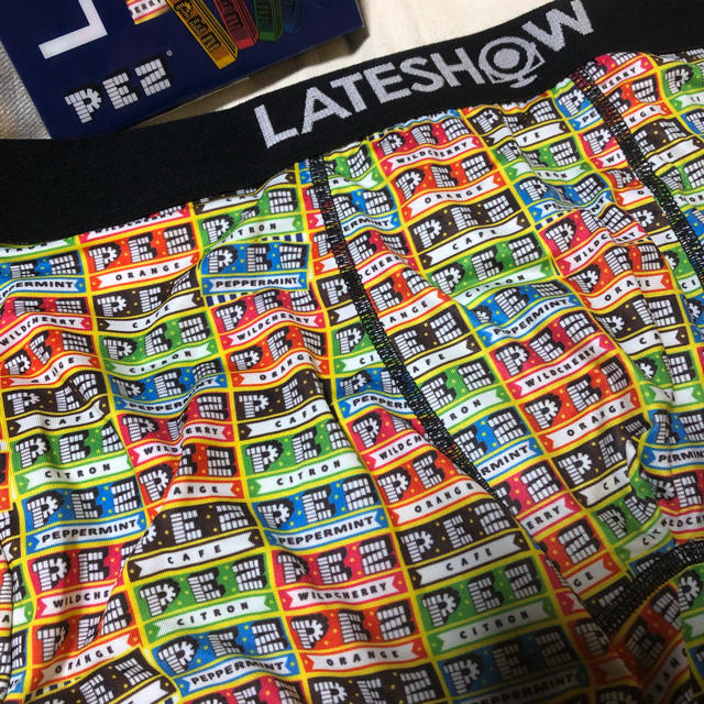 LATESHOW(レイトショー)のPEZ×LATESHOW 総柄 ボクサーパンツ メンズのアンダーウェア(ボクサーパンツ)の商品写真