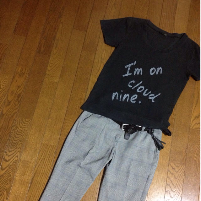 NINE(ナイン)のNINE メッセージTシャツ レディースのトップス(Tシャツ(半袖/袖なし))の商品写真