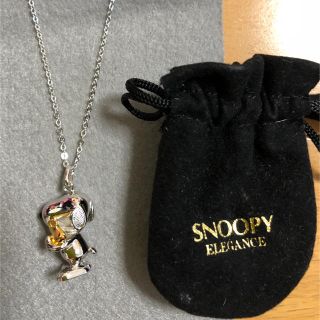 スヌーピー(SNOOPY)のお値下げ★スヌーピー&ウッドストック ネックレス 収納袋付き(ネックレス)