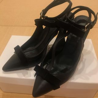 ジルスチュアート(JILLSTUART)の【myk様専用】JILLSTUART パンプス ブラック 美品(ハイヒール/パンプス)