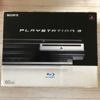 プレイステーション3(PlayStation3)のps3 本体60GB 黒 初期型 ②  全部セットは残り一台 送料無料☆匿名配達(家庭用ゲーム機本体)