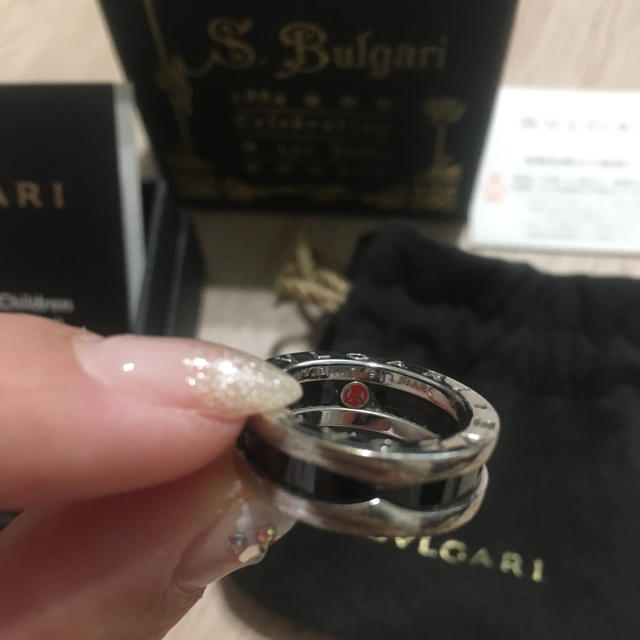 BVLGARI(ブルガリ)の専用☆BVLGARI セーブ ザ チルドレン シルバー リング レディースのアクセサリー(リング(指輪))の商品写真