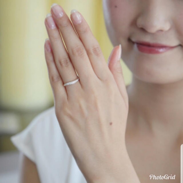 4℃(ヨンドシー)の♡moco様♡4℃　エターナルシルバーリング　10号　 レディースのアクセサリー(リング(指輪))の商品写真